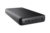 Powerbank (Akku) - Trust Primo power bank - Li-pol - 2 x USB USB-C - 15 Watt Powerbank (Akku) - schwarz - 20000 mAh - 24676