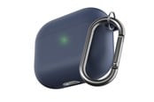 Kopfhörer/Headsets - KeyBudz HyBridShell Series Keychain Case - Premium hard shell triple layer case for your Airpods 3 - AP3_S2_MBLU