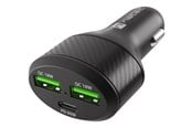 Handys - Adapter und Ladegeräte - Natec Coney car power adapter - 2 x USB 24 pin USB-C - NUC-1981