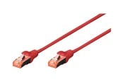 Netzwerk - Kabel - DIGITUS Professional patch cable - 1 m - red RAL 3020 - 1m - DK-1644-010/R