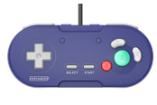 Gaming Zubehör - Retro-bit Legacy GC Wired Pad Purple - Wired Controller - Nintendo GameCube - RET00331