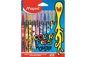 Utensilien zum Schreiben und Zeichnen - Maped Color'Peps Monster Felt-pens x 12 - 845400