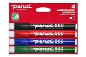 Utensilien zum Schreiben und Zeichnen - Penol WB marker box x4 ass. - 12818500