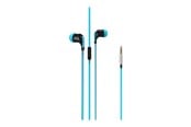 Kopfhörer/Headsets - Vivanco In-Ear Plugin Smartphone Headset Blue - 36484