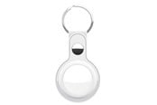 Handys - Anderes Zubehör - KeyBudz Leather Keyring for AirTag - AT_S1_WHT