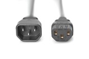 Stromkabel (Extern) - DIGITUS Power Cord Extension Cable - 1.2m - AK-440201-012-S