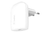 Handys - Adapter und Ladegeräte - Belkin BOOST CHARGE power adapter - PPS technology - 24 pin USB-C - 30 Watt - WCA005VFWH