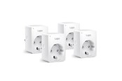 Smart-Home - TP-Link Tapo P110 (4-Pack) Mini Smart Wi-Fi Socket Energy Monitoring - TAPO P110(4-PACK)