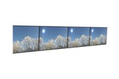 Wandhalterungen, AV-Halterungen & AV-Möbel - HI-ND Videorow - mounting kit - for 4x1 video wall - landscape - Max - recommended for 50" - VR5000-0401