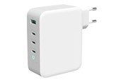 Handys - Adapter und Ladegeräte - Deltaco USBC-GAN04 power adapter - GaN technology - USB 24 pin USB-C - 130 Watt - USBC-GAN04