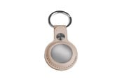 Handys - Anderes Zubehör - Light Solutions Airtag Key Ring - Leather - Grey - 5714255006841