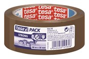 Klebeband und Kleber - tesa pack Strong Packaging Tape 66m x 38mm Brown - 57166-00000-05