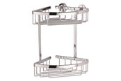Badezimmerzubehör - tesa Aluxx corner shelf self-adhesive - 40205-00000-00