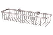 Badezimmerzubehör - tesa Aluxx wide storage basket self-adhesive - 40206-00000-00