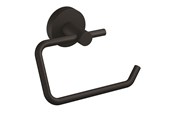 Badezimmerzubehör - tesa Moon Black toilet roll holder self-adhesive - 40560-00000-00