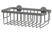 Badezimmerzubehör - tesa Moon Grey basket single self-adhesive - 40587-00000-00