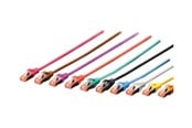 Netzwerk - Kabel - DIGITUS patch cable - 10 m - black - Schwarz - 10m - DK-1644-100/BL