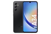 Handys & Smartphones - Samsung Galaxy A34 5G 128GB/6GB - Black - SM-A346BZKAEUB