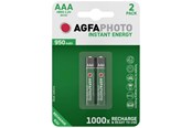 Batterien und Batteriegriffe - Agfa Photo Direct Energy battery - 2 x AAA - NiMH - 70129