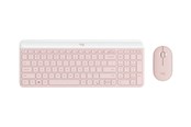 Tastaturen - Logitech Slim Wireless Combo MK470 - Tastatur & Maus Set - Universal - Pink - 920-011322