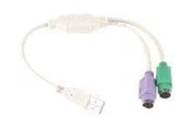 Eingangsadapter - Gembird UAPS12 - keyboard / mouse adapter - USB - UAPS12