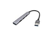 USB-Hubs - I-Tec USB 3.0 Metal HUB USB-Hubs - 4 - Grau - U3HUBMETALMINI4