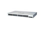 Switches - Cisco Business 220 Series CBS220-48T-4G - switch - 52 ports - smart - rack-mountable - CBS220-48T-4G-EU