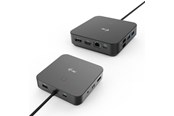 Dockingstationen - I-Tec Docking Station - USB-C/USB4/Thunderbolt - HDMI + 2-Port DP - 100W PD - C31TRI4KDPDPRO100