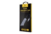 USB-Hubs - Gembird Cablexpert - hub - 4-port USB type-C - 4 ports USB-Hubs - 4 - Grau - UHB-CM-U3P1U2P3-01