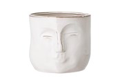 Einrichtung - Bloomingville Face Flowerpot - White - 82048963
