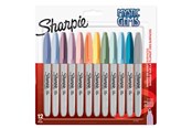Utensilien zum Schreiben und Zeichnen - Sharpie Permanentmarker | Mystic Gem Special Edition | Feine Spitze | Verschiedene Farben | 12 Stück - 2157681