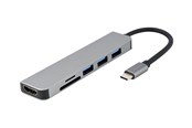 Dockingstationen - Gembird Cablexpert - docking station - USB-C 3.1 Gen 1 - HDMI - A-CM-COMBO6-02