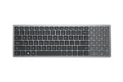 Tastaturen - Dell KB740 - keyboard - compact multi device - QWERTY - US International - titan grey - Tastaturen - Universal - Grau - KB740-GY-R-INT