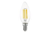 LED-Birnen - EGLO LED-Lampe C35 Candle 4W/827 470 lumen clear E14 - 110015