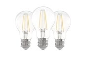 LED-Birnen - EGLO LED-Lampe A60 Standard 7W/827 806 lumen clear 3-pack E27 - 113105