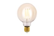 LED-Birnen - EGLO LED-Lampe G95 Globe 4W/817 300 lumen amber dimmable E27 - 110064