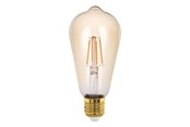 LED-Birnen - EGLO LED-Lampe ST64 4W/822 270 lumen amber E27 - 110055