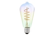 LED-Birnen - EGLO LED-Lampe ST64 Spiral 4W (21W) 1800K Dimmable Violet E27 - 110209
