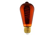 LED-Birnen - EGLO LED-Lampe ST64 Spiral 4W/820 30 lumen copper dimmable E27 - 110094