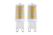 LED-Birnen - EGLO LED-Lampe SMD 3W/840 320 lumen 2-pack G9 - 110155