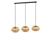 Lampen - EGLO AMSFIELD 1 long table pendant natural - 43863