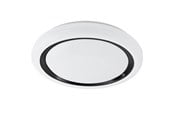Lampen - EGLO CAPASSO LOFT 2200LM Ø480 SORT - 900335