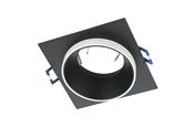 Lampen - EGLO CAROSSO INDBYG. GU10 93X93 SORT/HVID - 900452