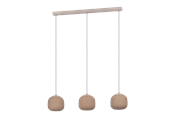 Lampen - EGLO COMINIO long table pendant taupe/sand - 900894