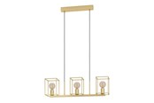 Lampen - EGLO CUMIOLE LANGBORD 3L E27 GULDFARVET - 900399