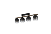 Lampen - EGLO FILAGO ceiling lamp 4L black/brown - 900185