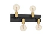 Lampen - EGLO Macchione schwarz, messing - 900509
