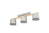 Lampen - EGLO Mariel hellgrau, braun - 900361