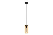 Lampen - EGLO Nafferton schwarz, braun - 43743