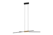 Lampen - EGLO Panagria schwarz, braun - 900489